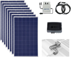 Kit autoconsommation 8 modules Photovoltaïques