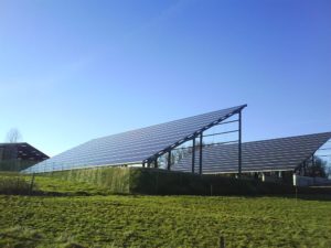 Hangar agricole solaire photovoltaique Vertsun