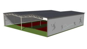 Photovoltaic Sport Coverage