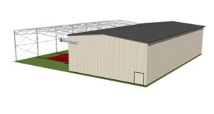 Capannone FOTOVOLTAICO Tennis hangar GRATUITO