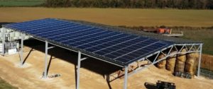 Hangar agricole photovoltaique Vertsun