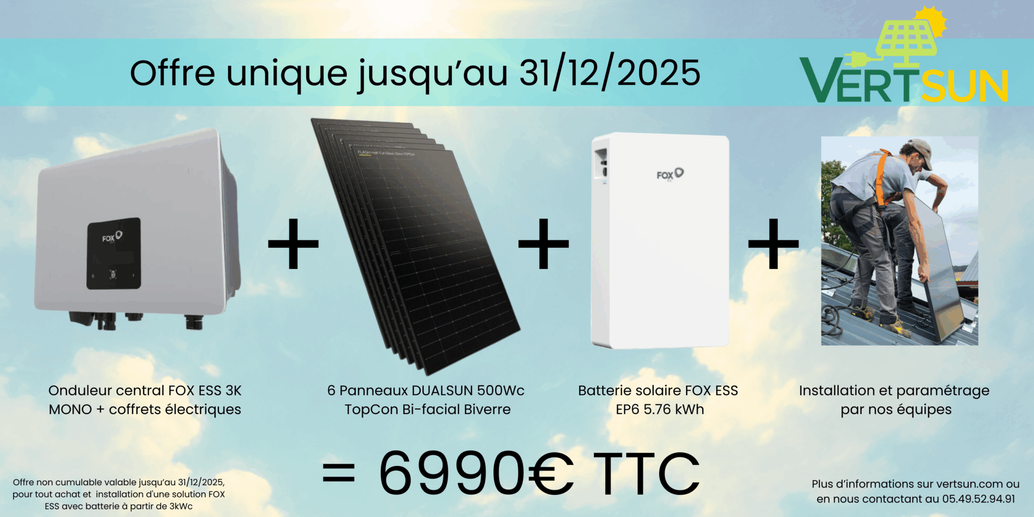 Offre Vertsun Hiver 2025